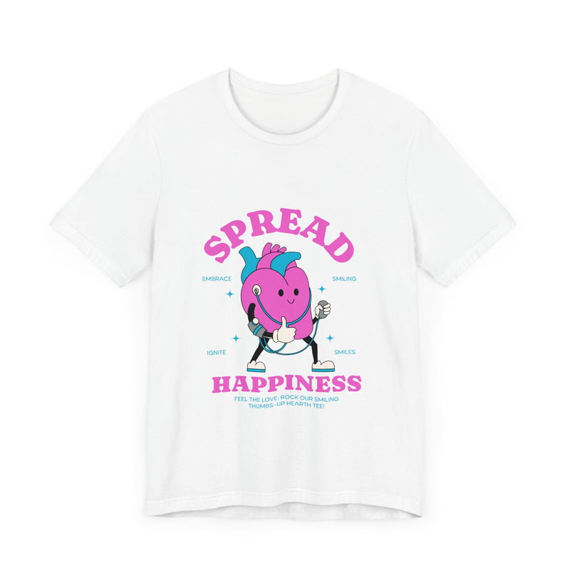 Spread Happiness Short Sleeve Tee