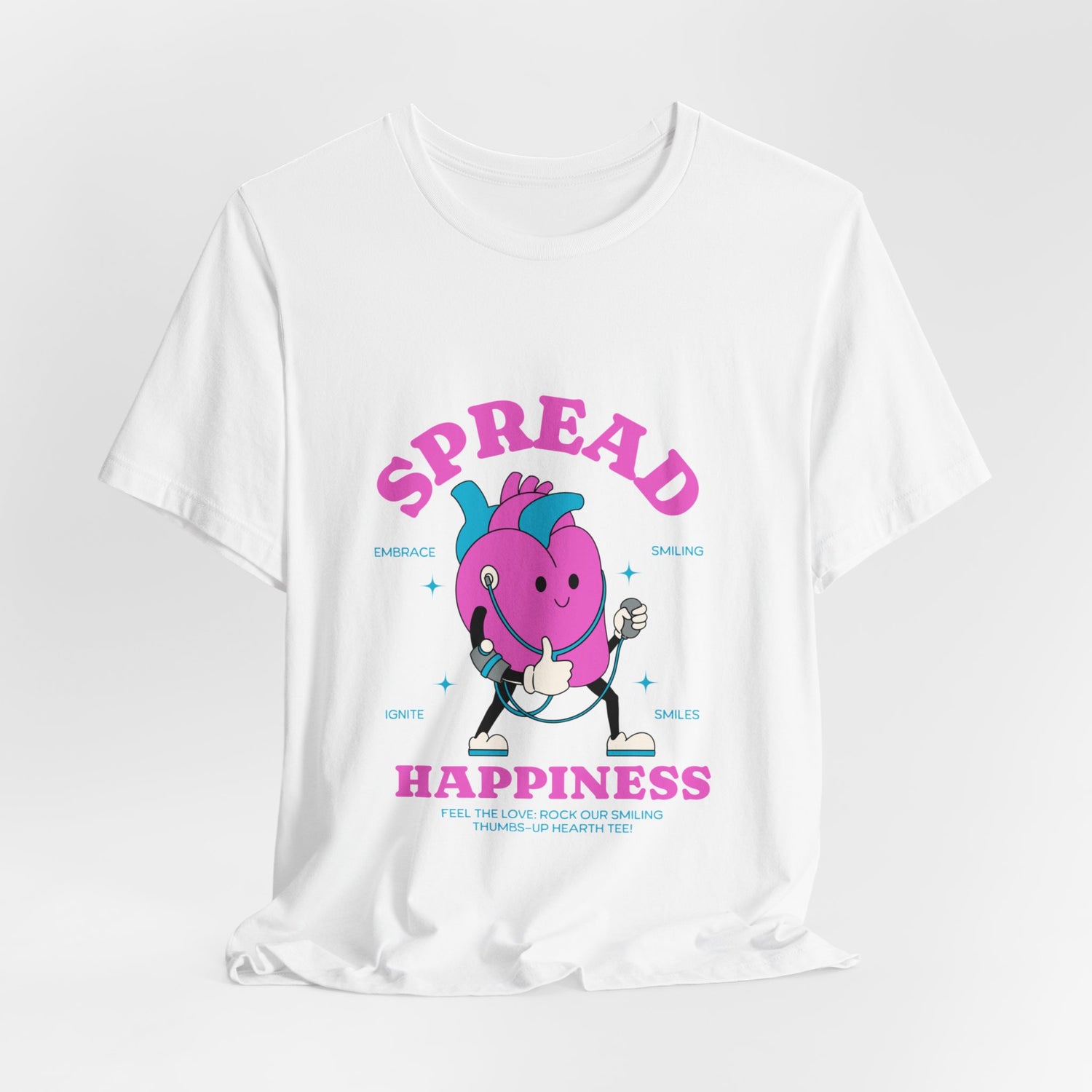 Spread Happiness Short Sleeve Tee