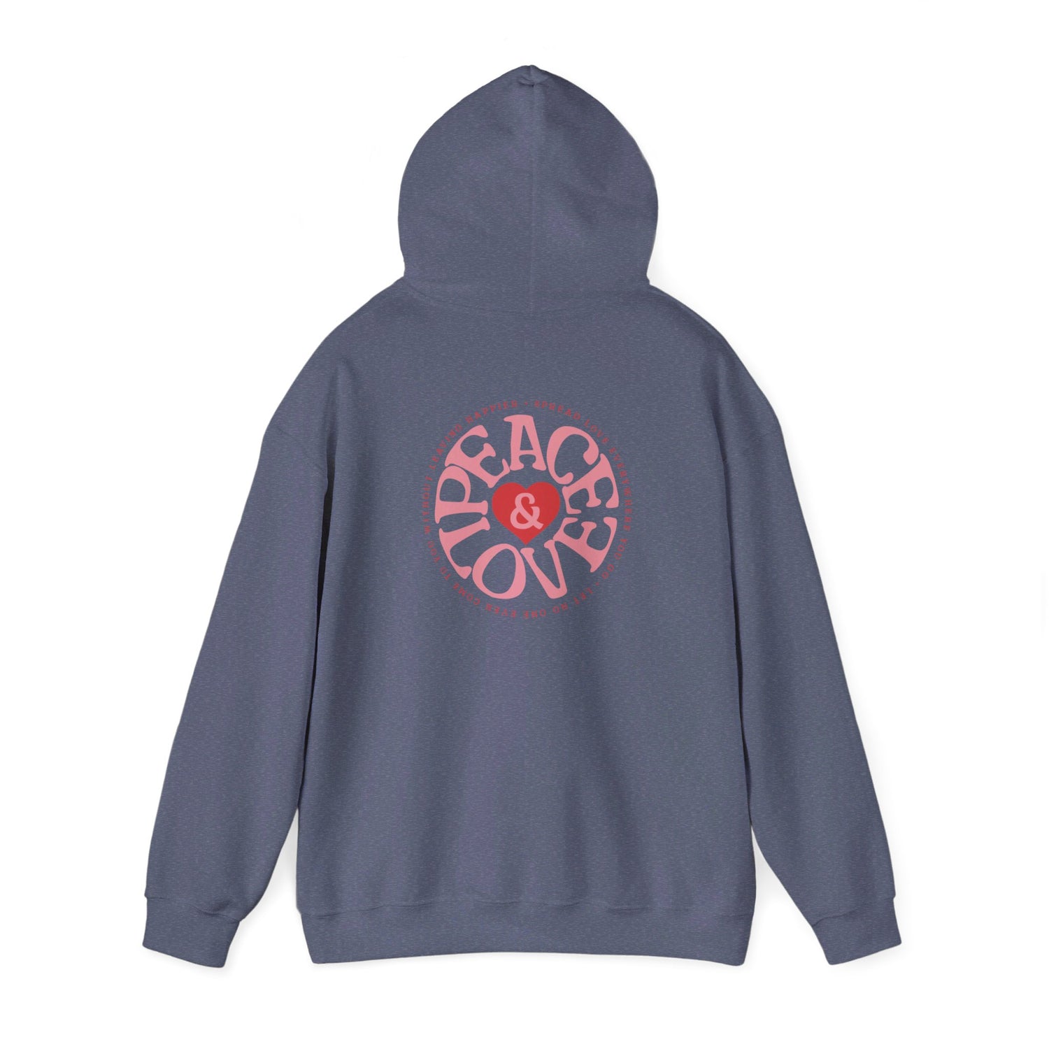 PEACE & LOVE Hooded Sweatshirt